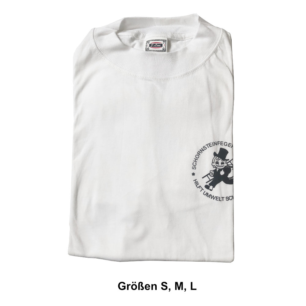 T-Shirt weiss mit Schornsteinfeger